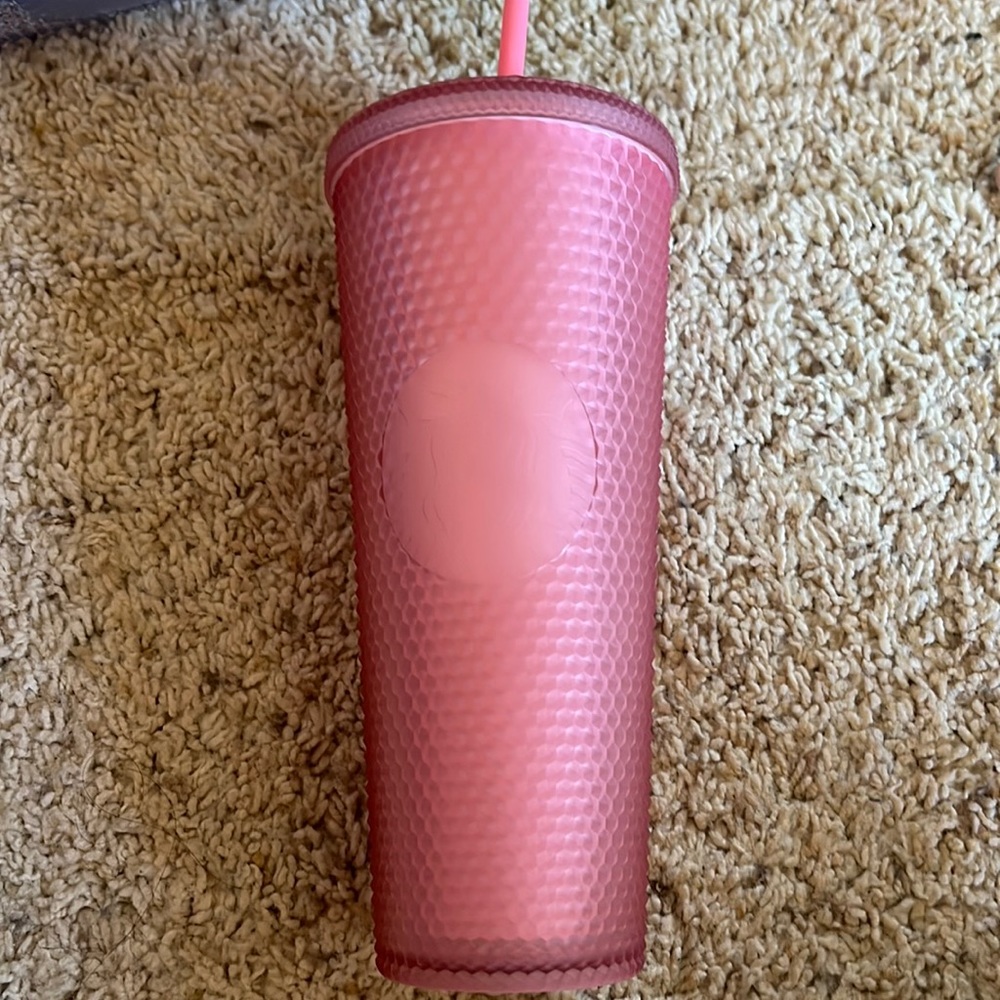 Starbucks Studded Jelly Pink Lemonade/ Blush Pink/ Matte Pink NWT Venti